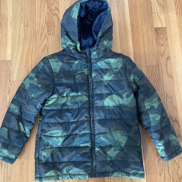 Gymboree Hooded Insulated Kid's Jacket Size M (7/8) - Picture 1 of 4